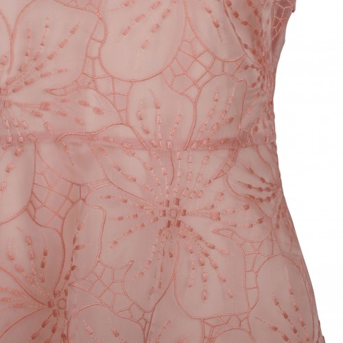 Orchid Embroidery Dress