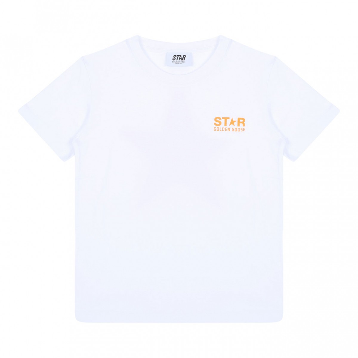 Optic White Logo Print T-Shirt