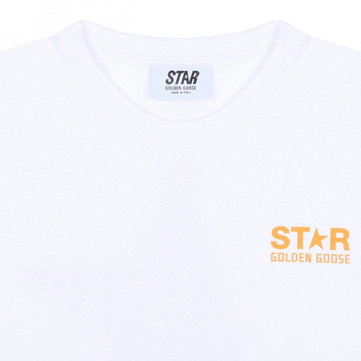 Optic White Logo Print T-Shirt
