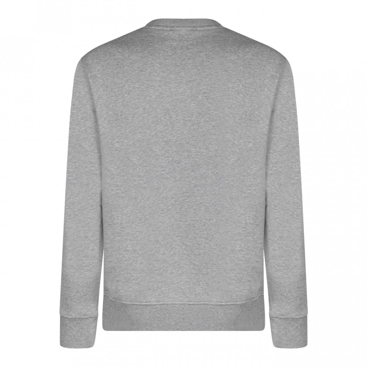 Grey Embroidered Sweater