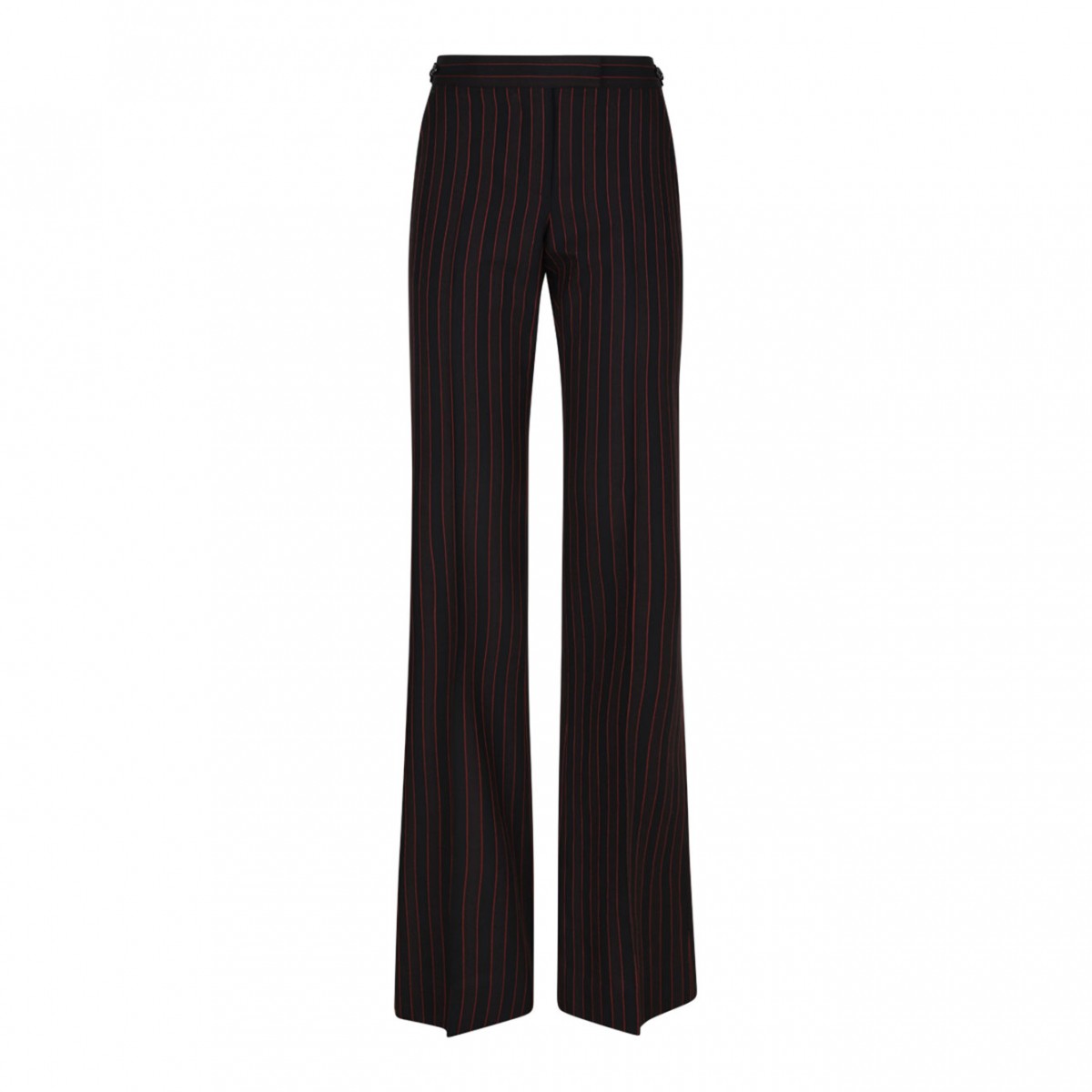 Black Pinstriped Trousers
