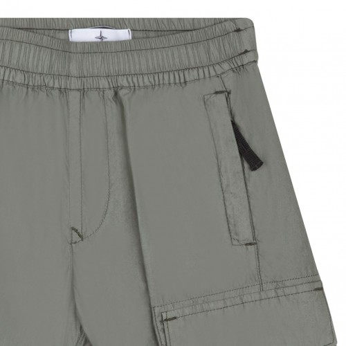Olive Green Cargo Shorts