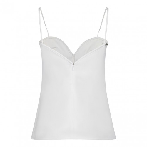 White Ellipse Twill Top 2