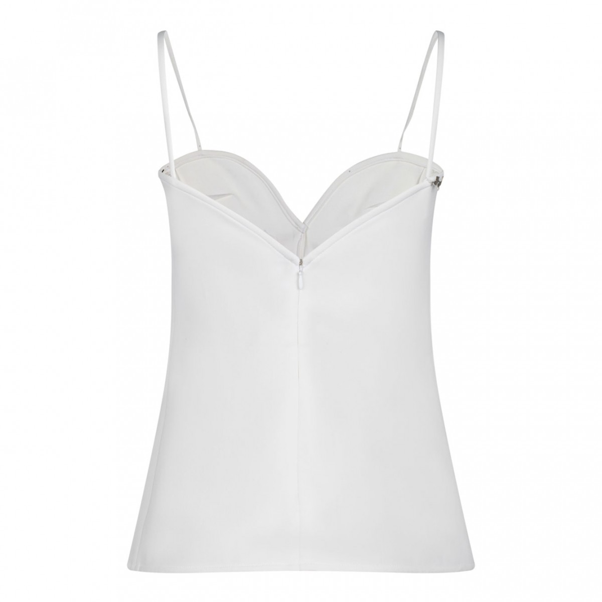 White Ellipse Twill Top