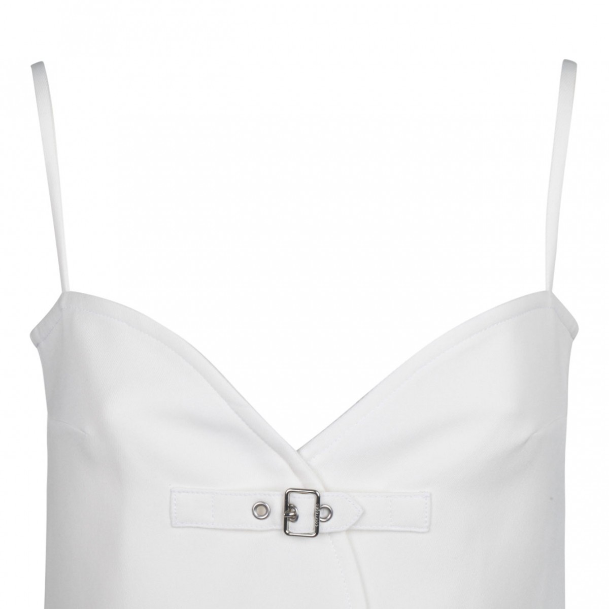 White Ellipse Twill Top