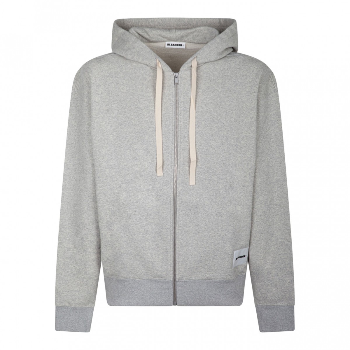 Grey Logo Patch Cardigan