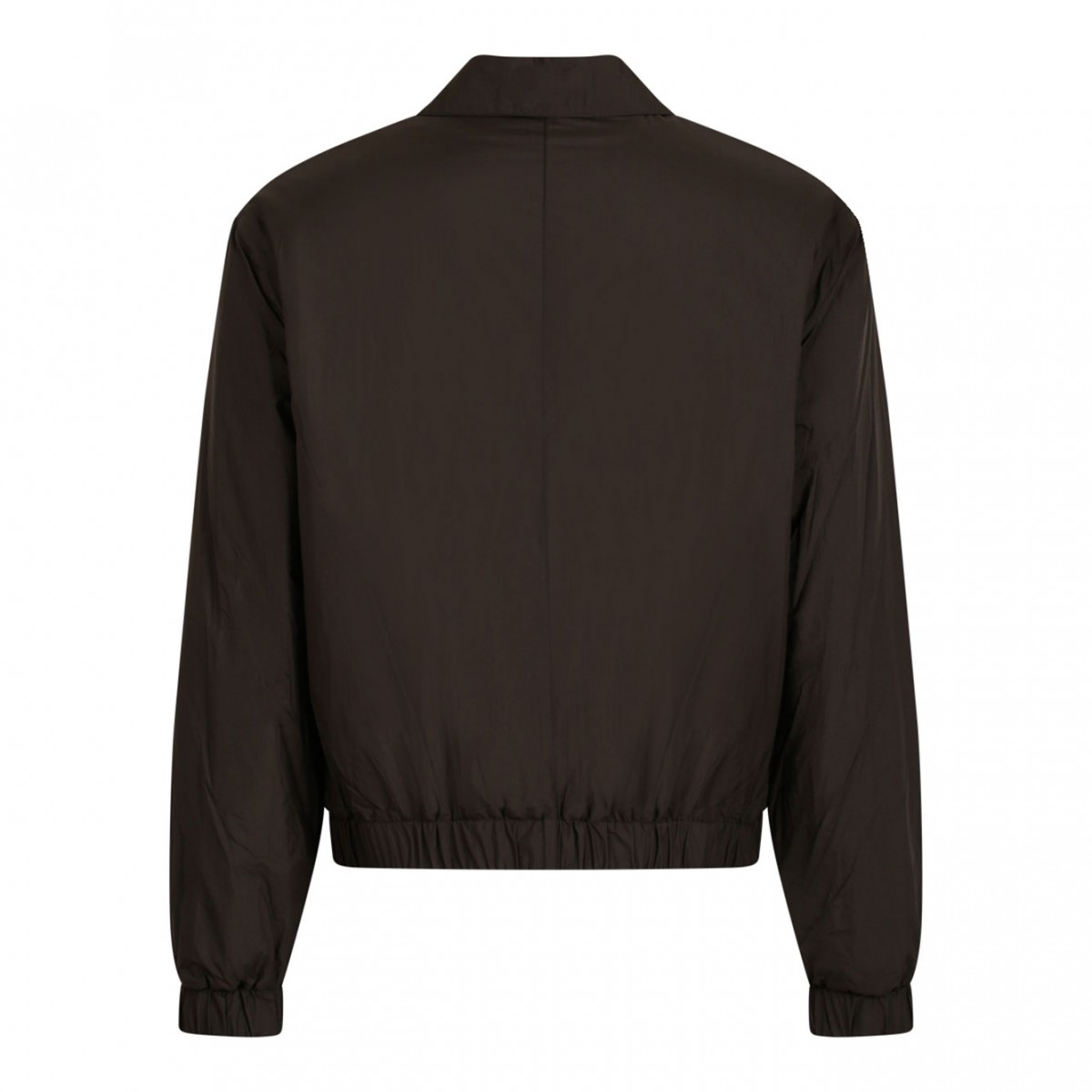 Dark Brown Zipped Jacket