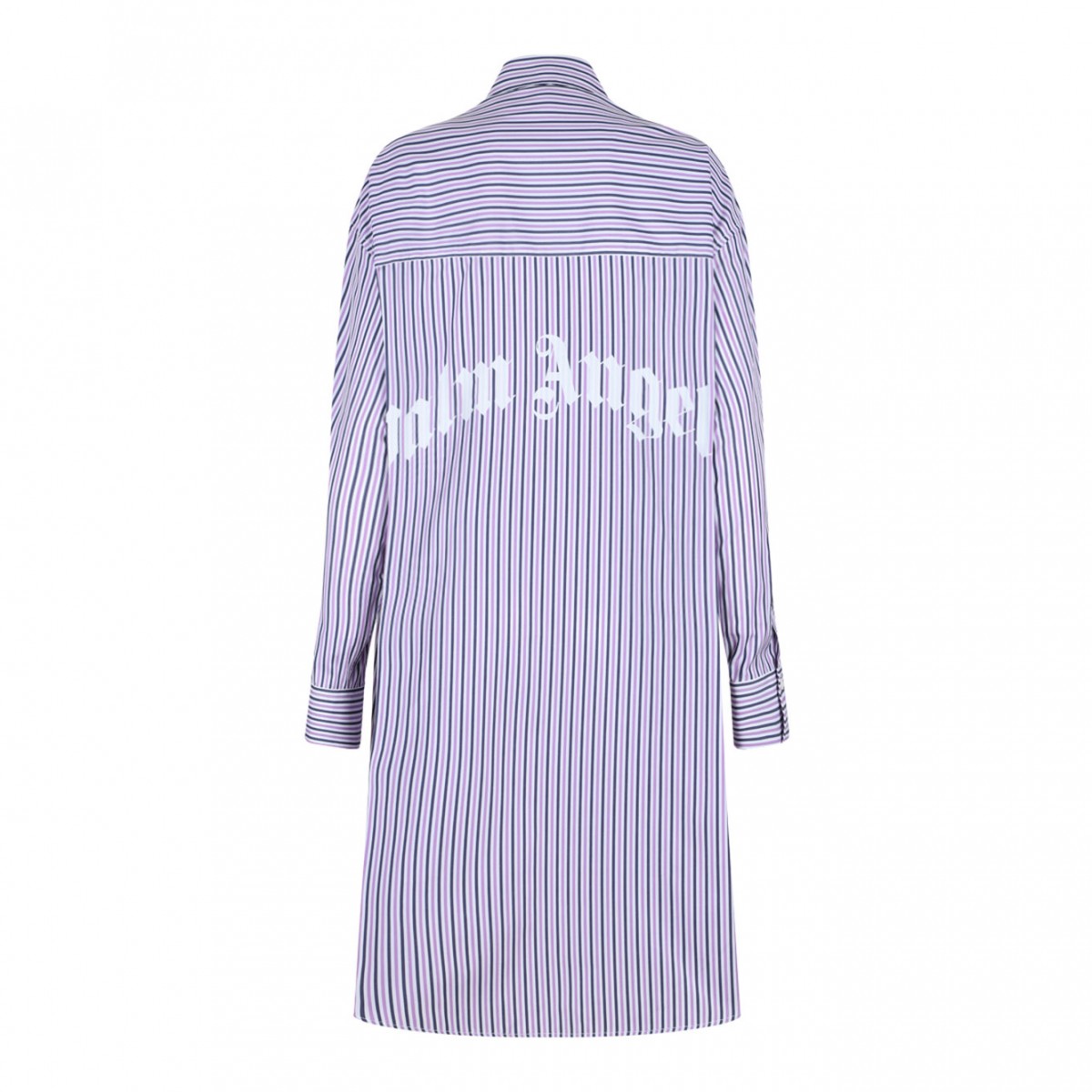 Striped Midi Shirt Dress