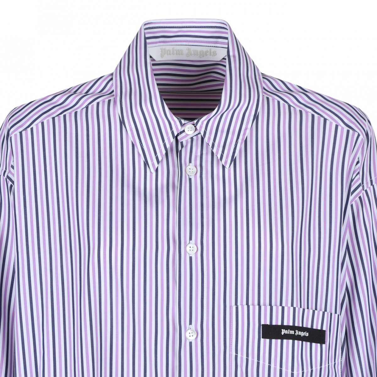 Striped Midi Shirt Dress