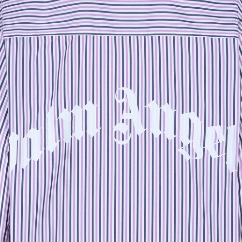 Striped Midi Shirt Dress