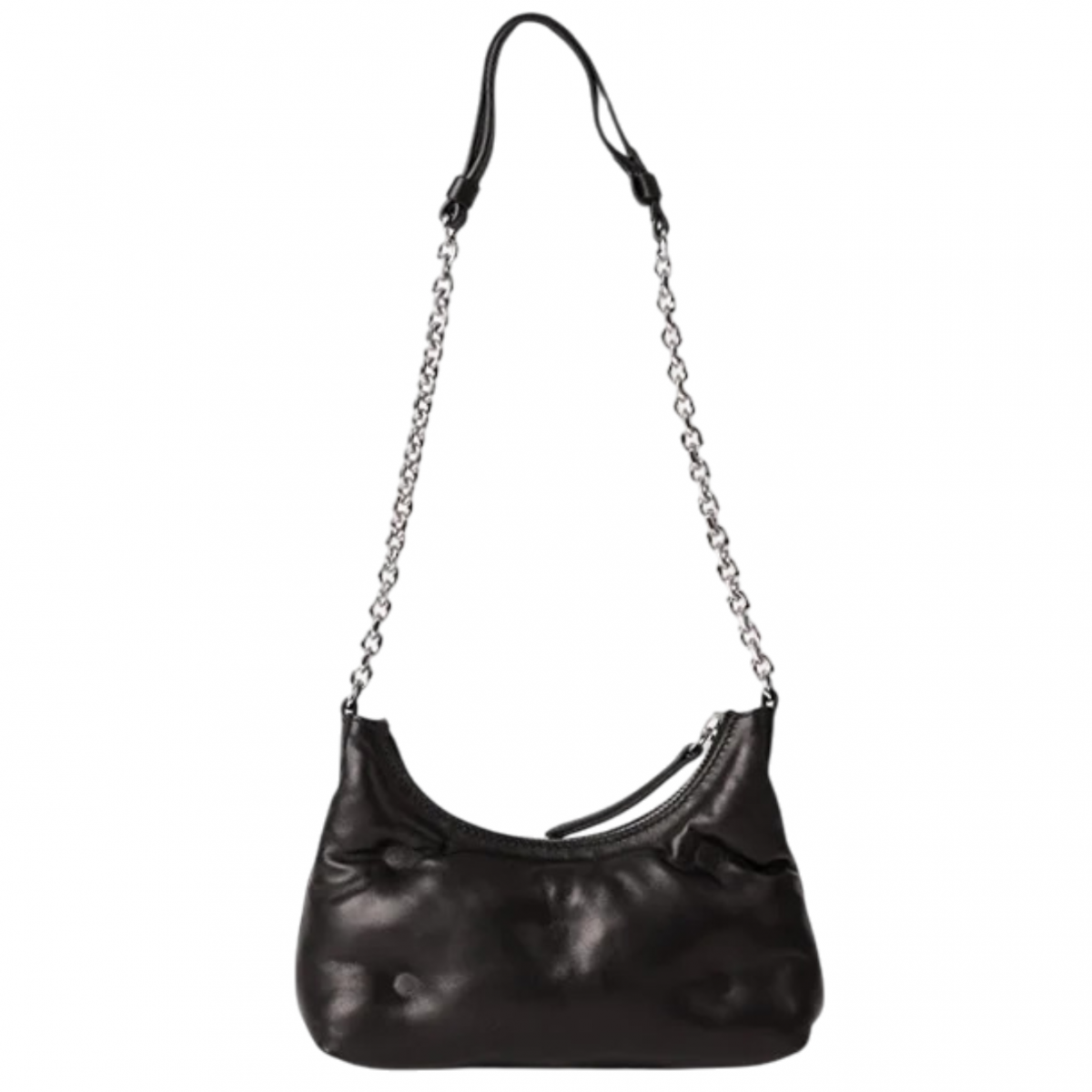 Black Micro Glam Slam Shoulder Bag