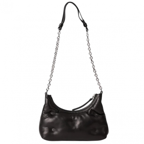 Black Micro Glam Slam Shoulder Bag