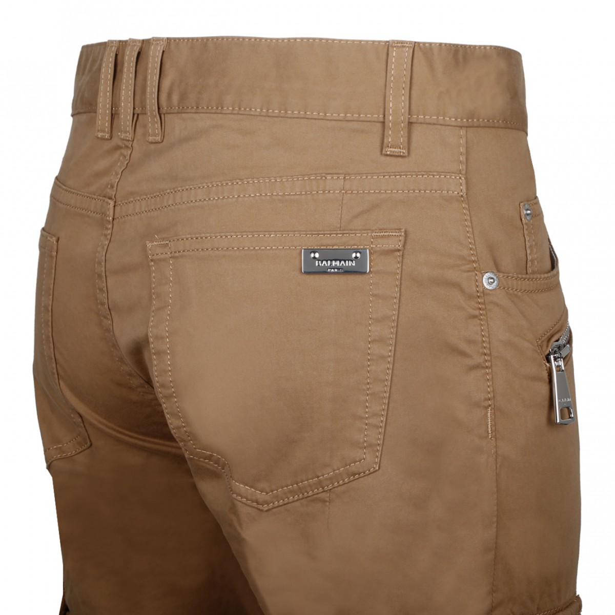 Taupe Skinny Leg Trousers