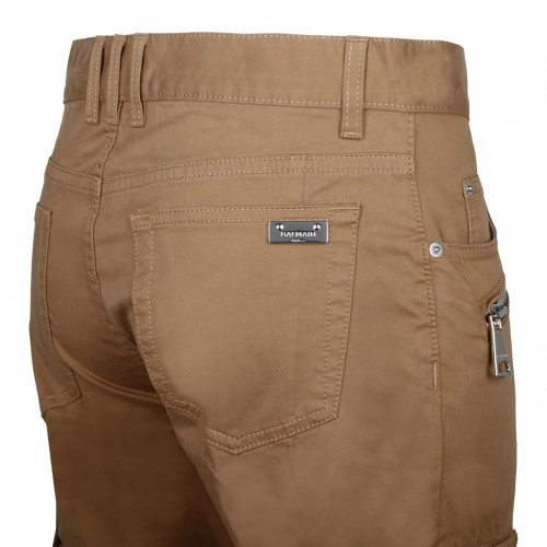 Taupe Skinny Leg Trousers