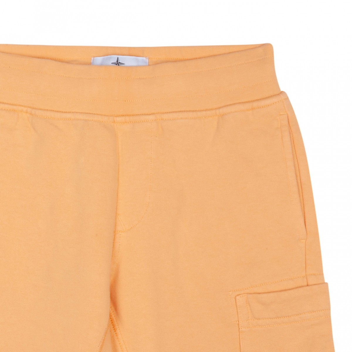 Light Orange Patch Shorts