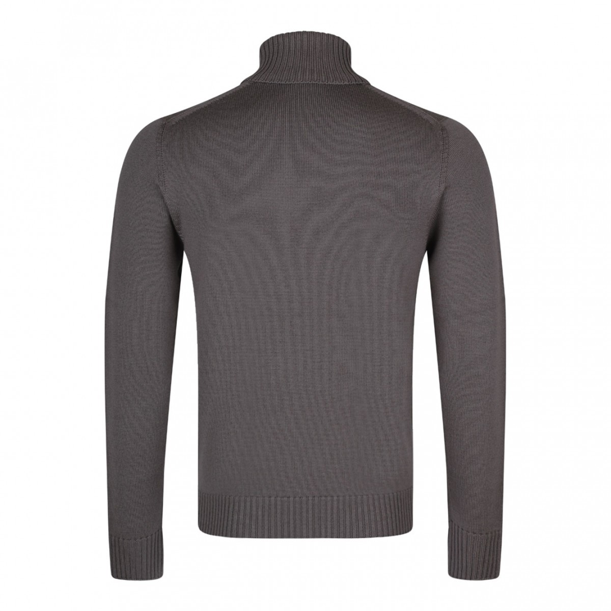 Dark Grey Roll Neck Jumper