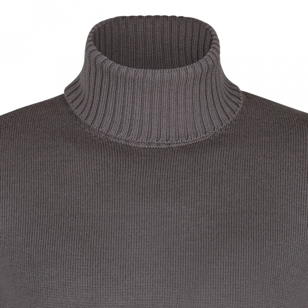 Dark Grey Roll Neck Jumper