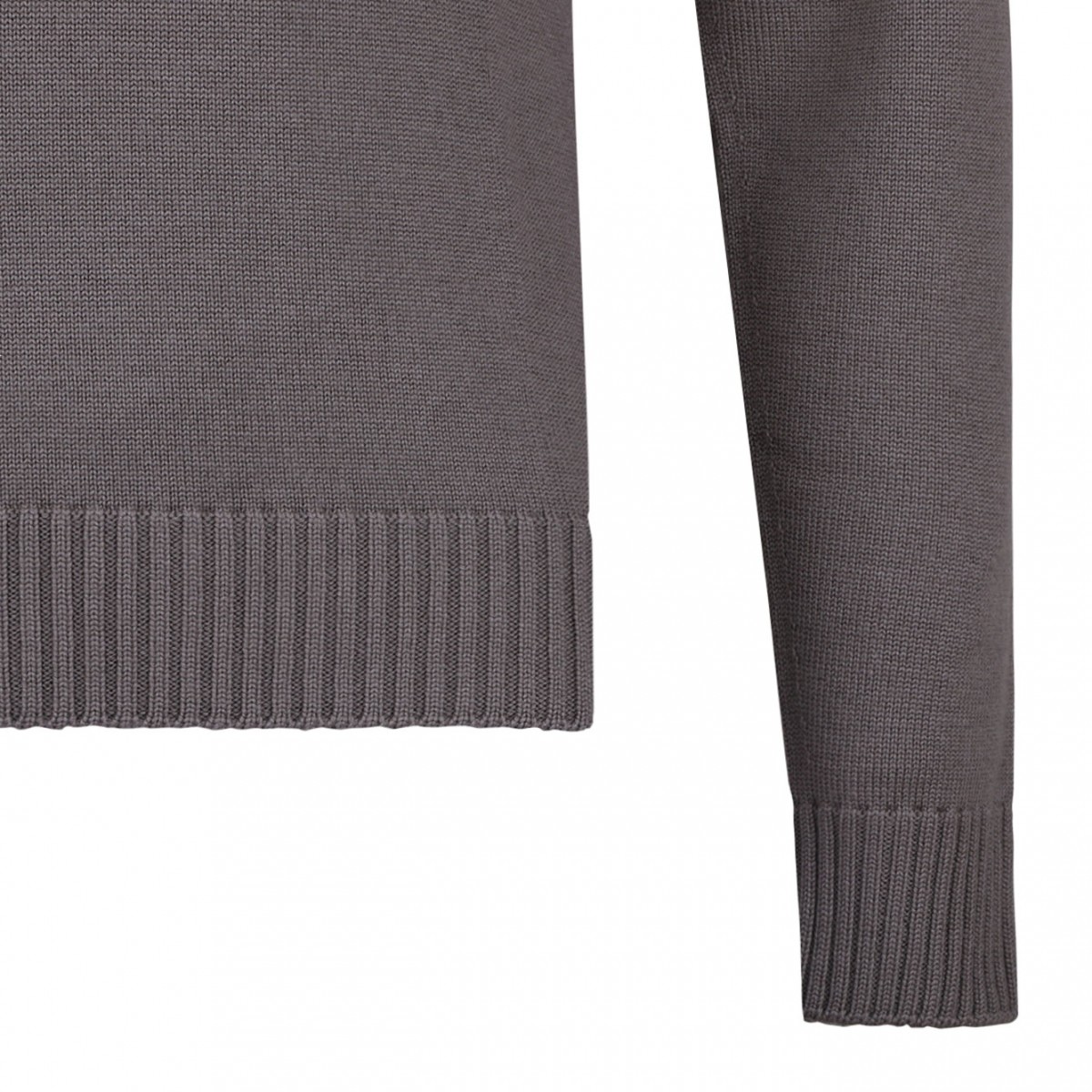 Dark Grey Roll Neck Jumper