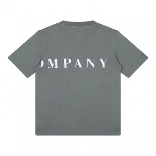 Military Green Logo Print T-Shirt