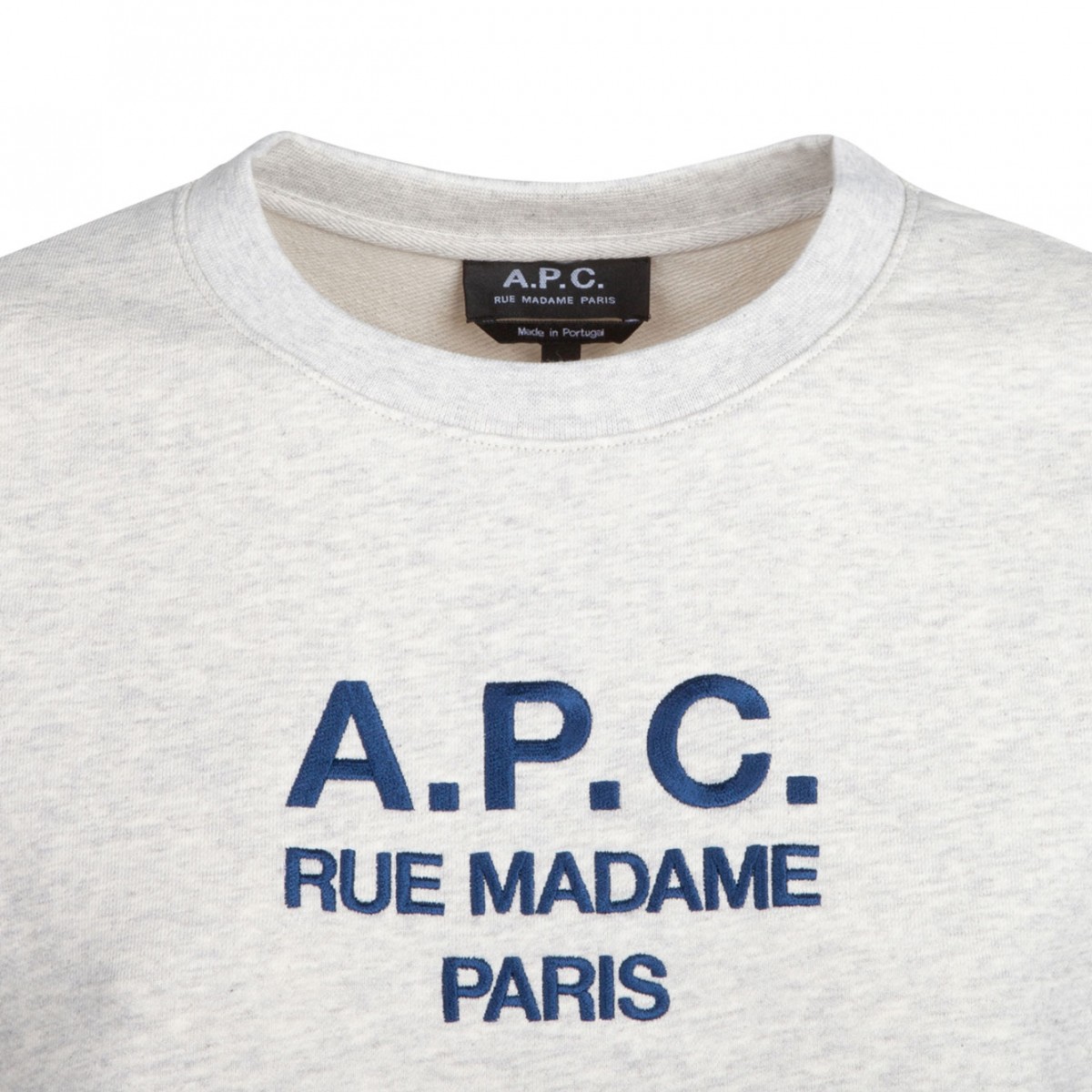 Grey Logo Print Sweatshirt