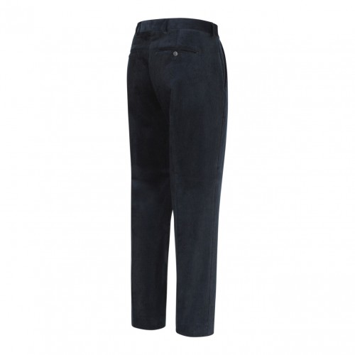 Navy Blue Corduroy Trousers