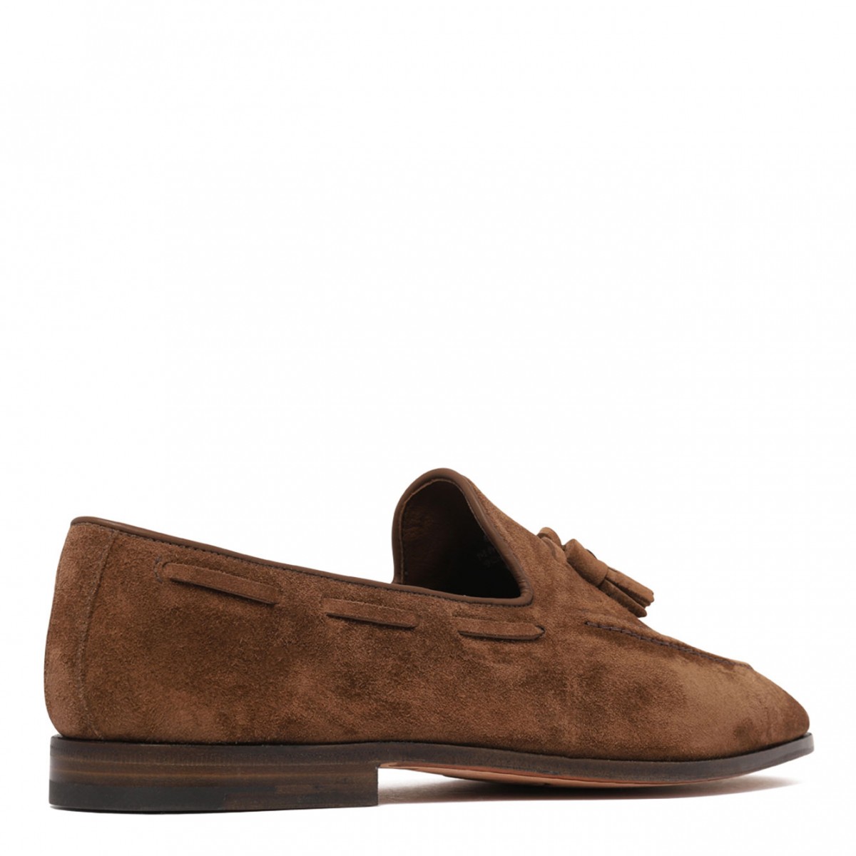 Brown Suede Loafers