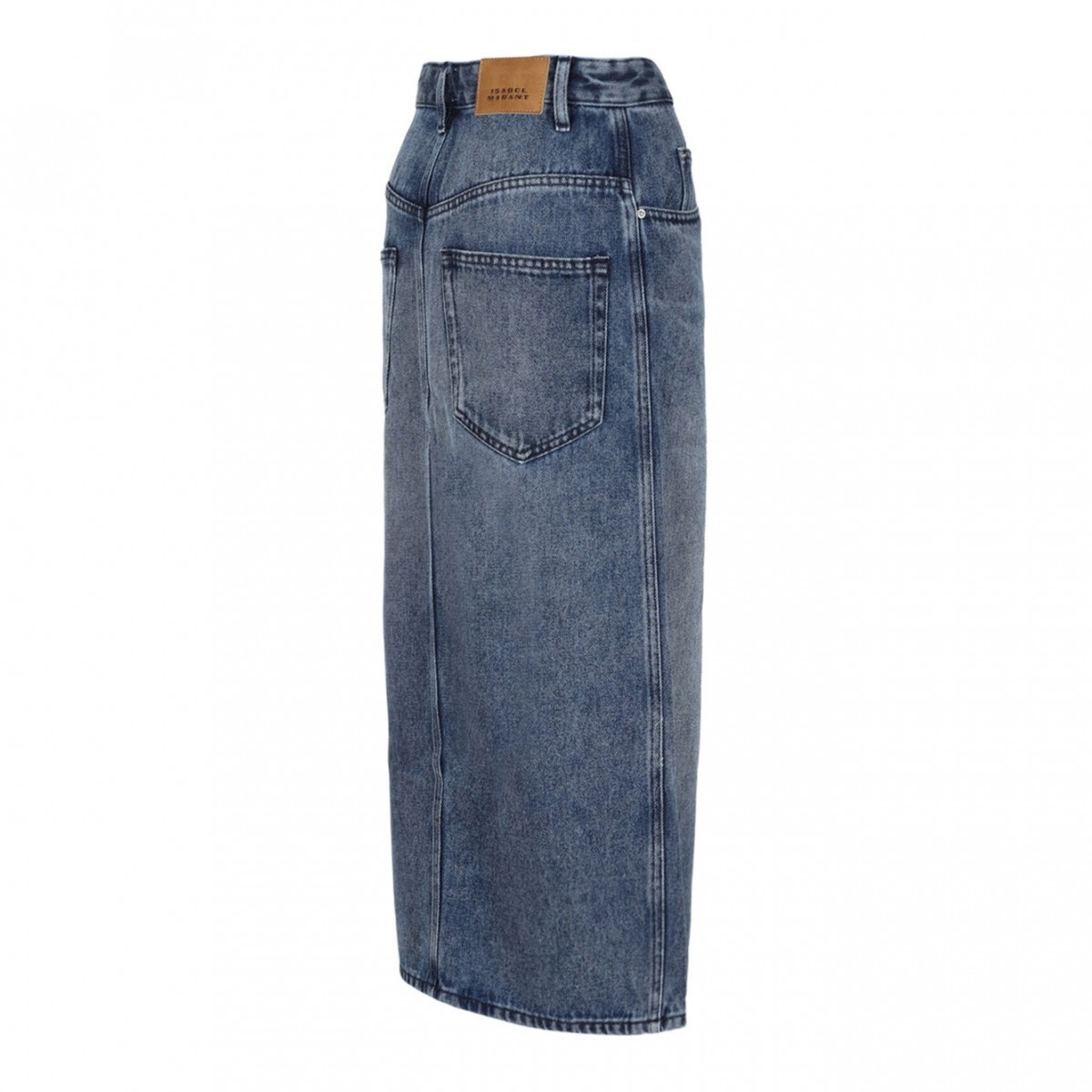 Light Blue Tilauria Midi Skirt