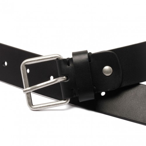 Black Leather Belt