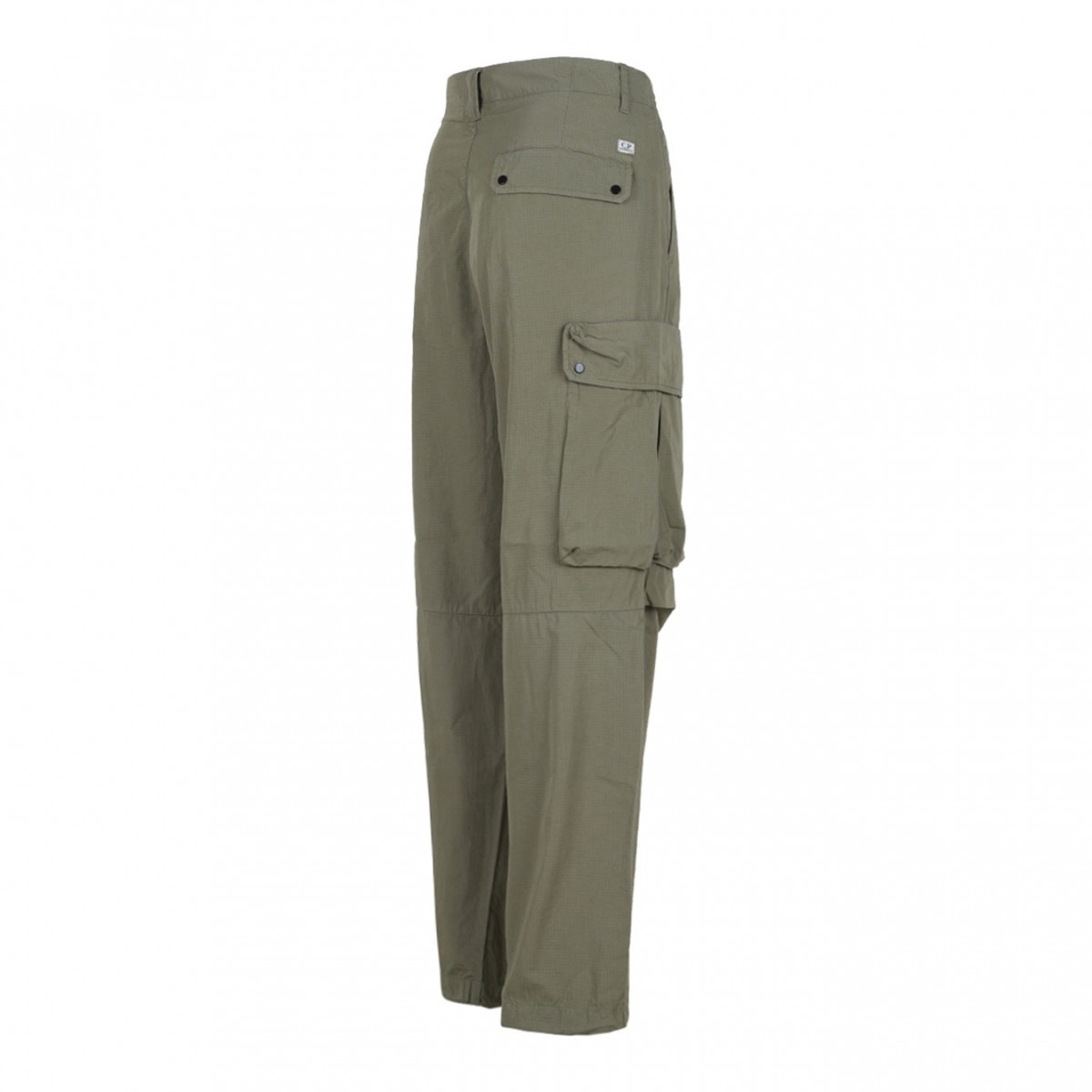 Agave Green Rip-Stop Cargo Trousers