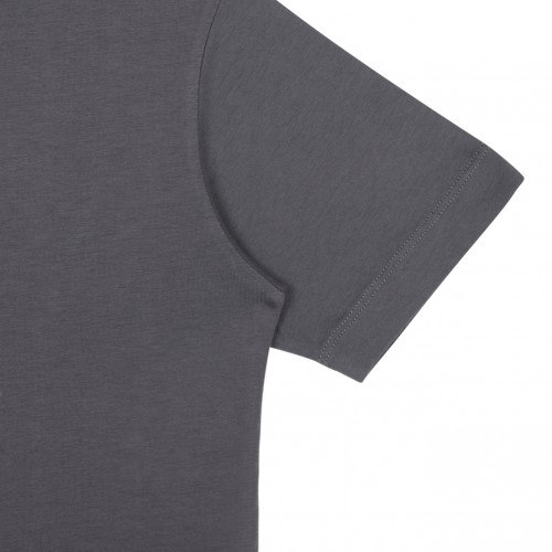 Anthracite Grey Logo Print T-Shirt