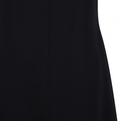 Black Scarf Mini Dress