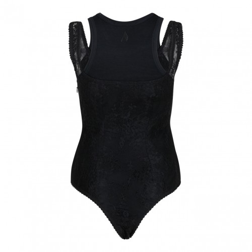 Black Layered Tank Top 2