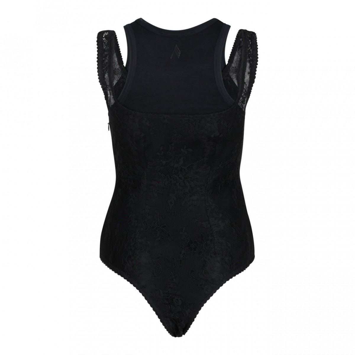 Black Layered Tank Top