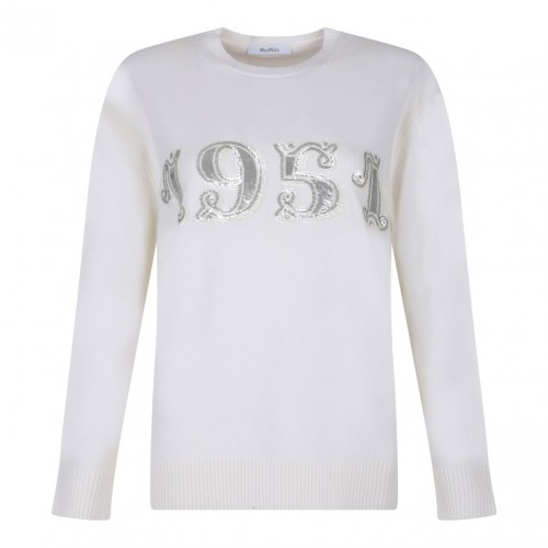 White Plata Sweater