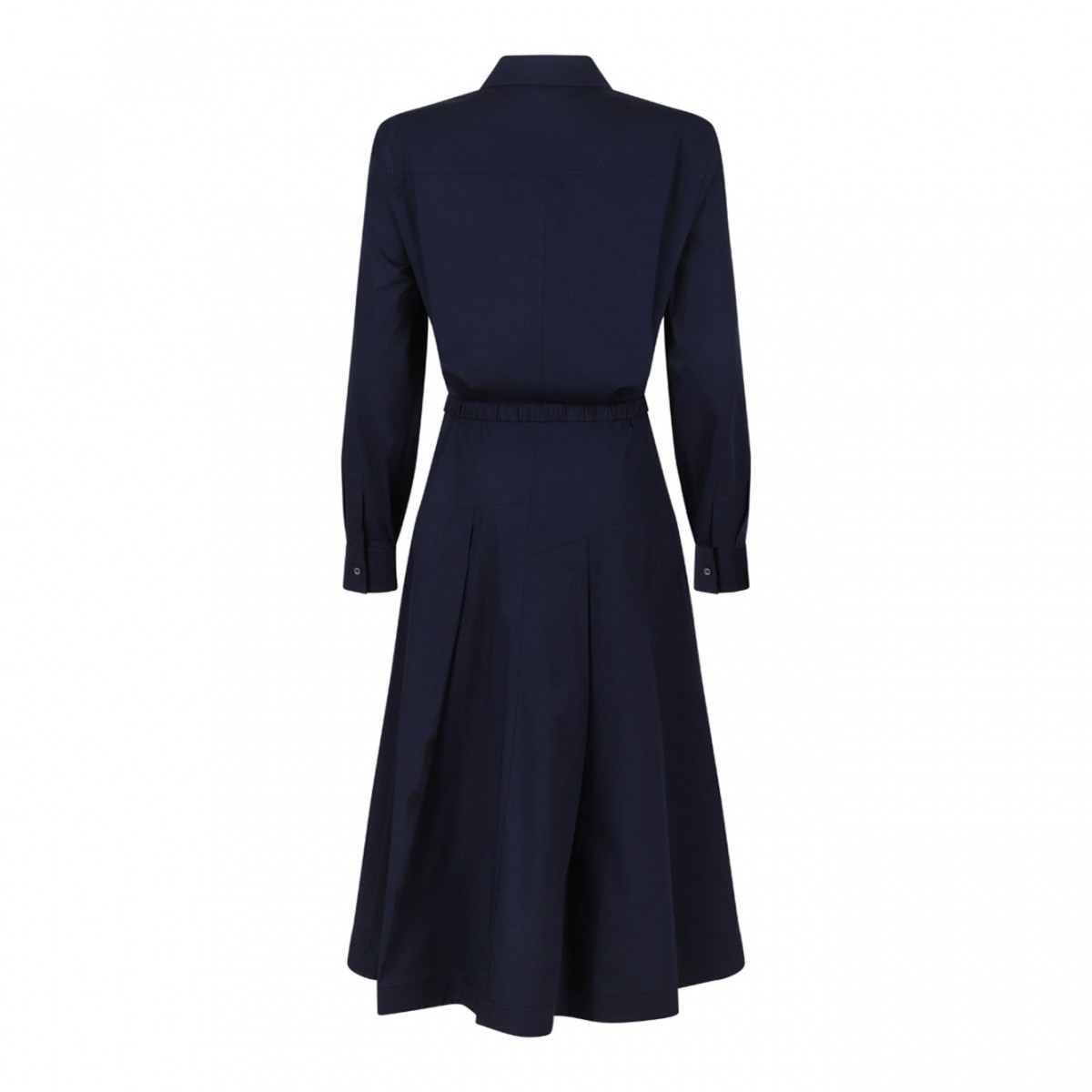 Navy Blue Midi Dress