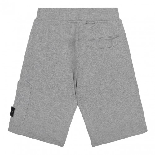 Melange Grey Shorts 2