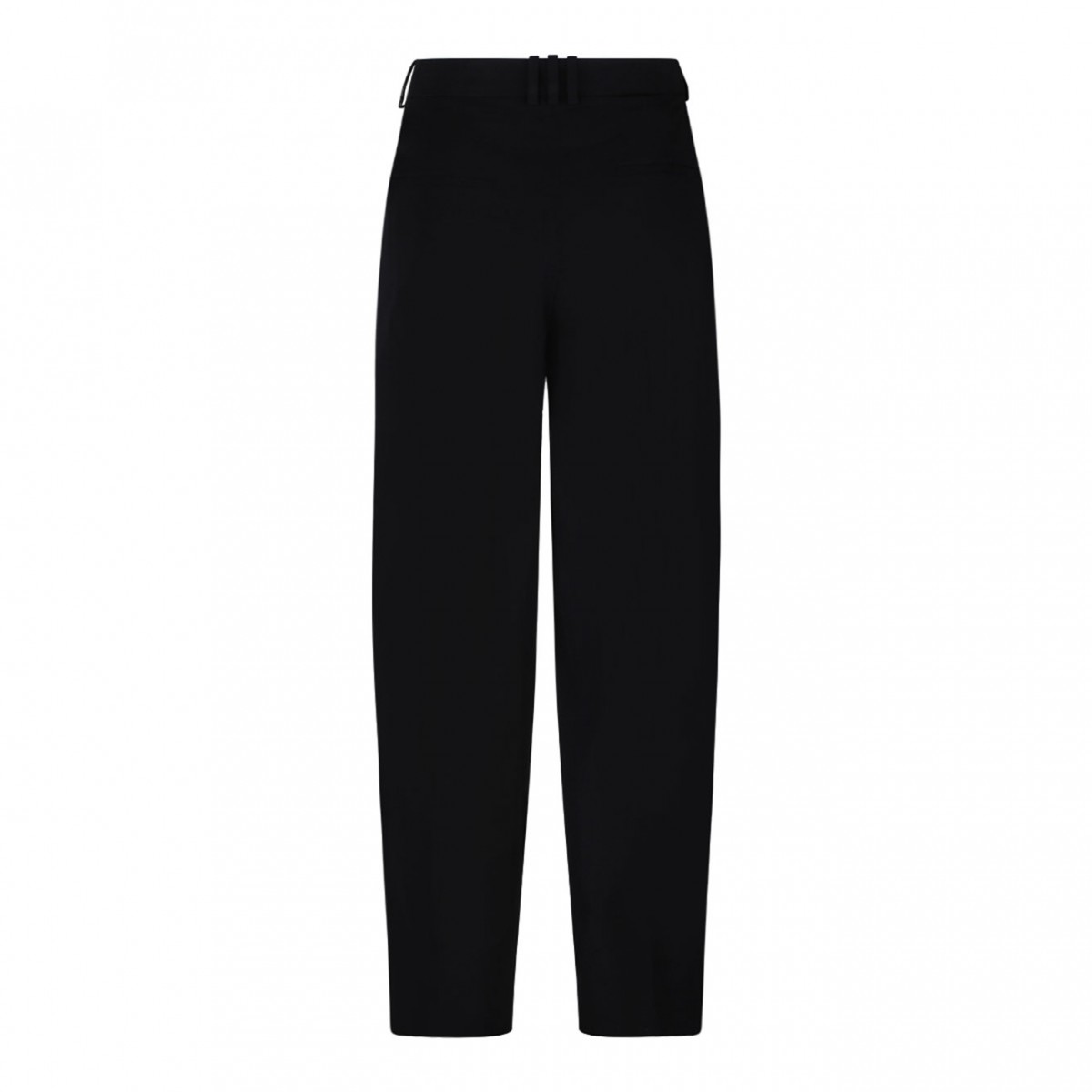 Black Pleated Trousers