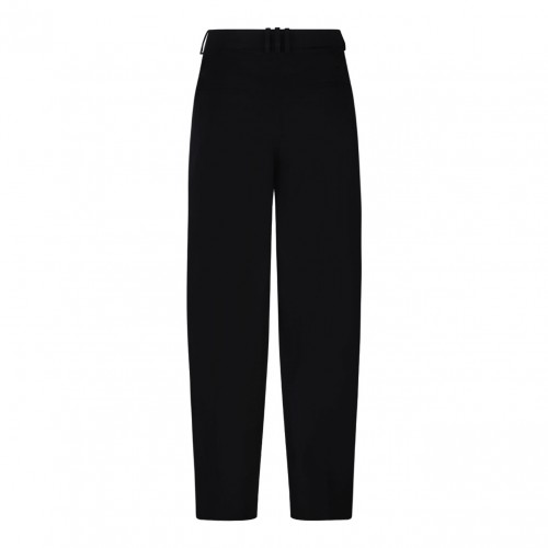Black Pleated Trousers