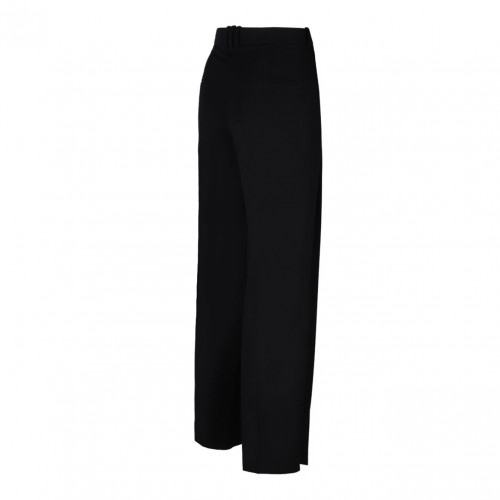 Black Pleated Trousers