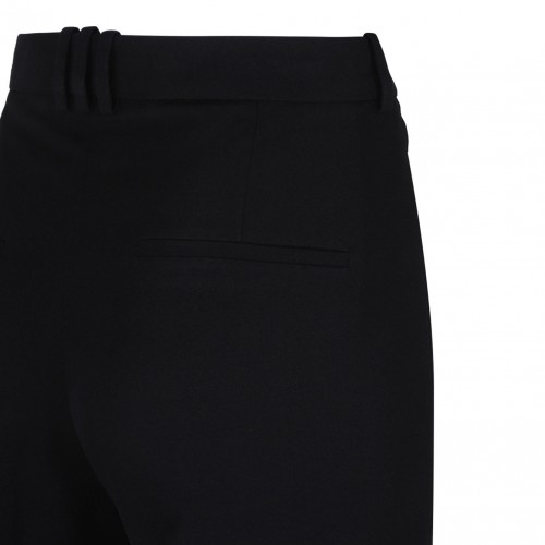 Black Pleated Trousers