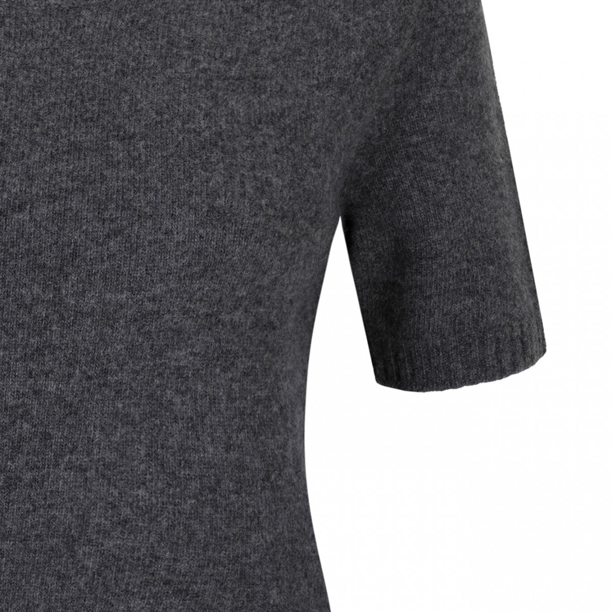 Dark Grey Cropped Top