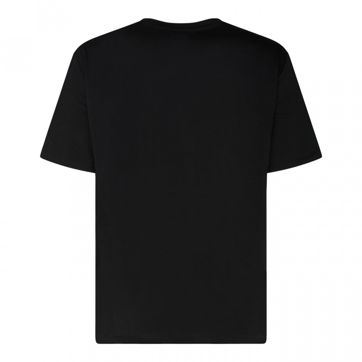 Black Organic Cotton Logo Print T-Shirt