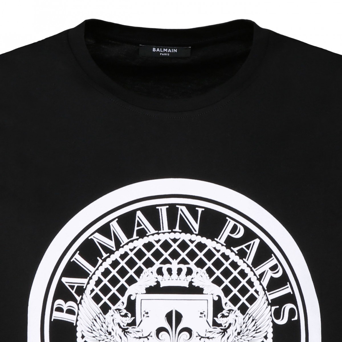 Black Organic Cotton Logo Print T-Shirt