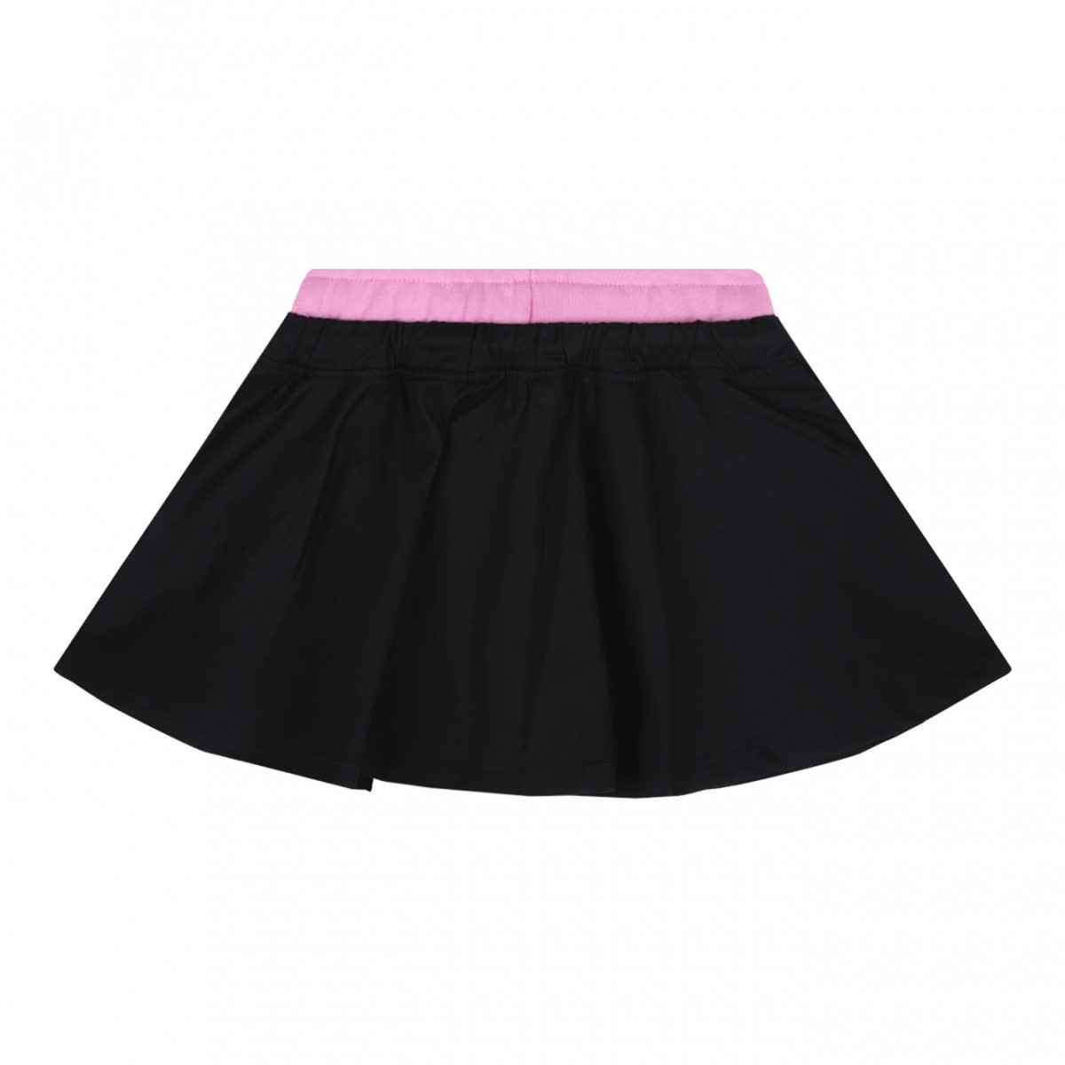 Black and Pink Mini Skirt