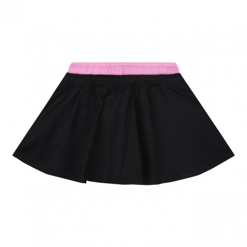 Black and Pink Mini Skirt