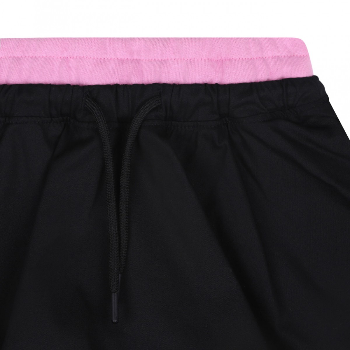 Black and Pink Mini Skirt