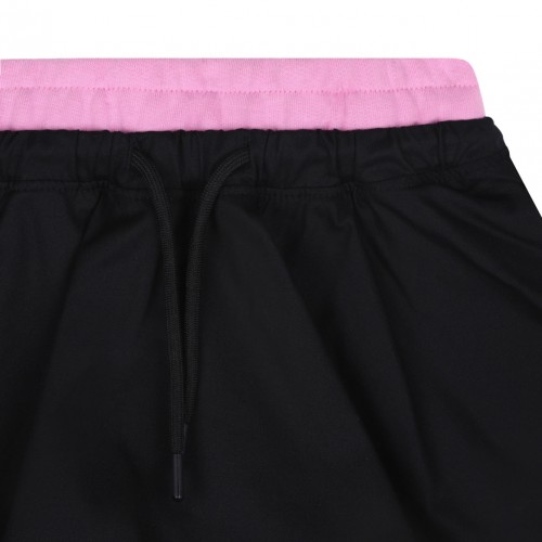 Black and Pink Mini Skirt