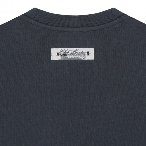 Dark Grey Logo Print Sweatshirt
