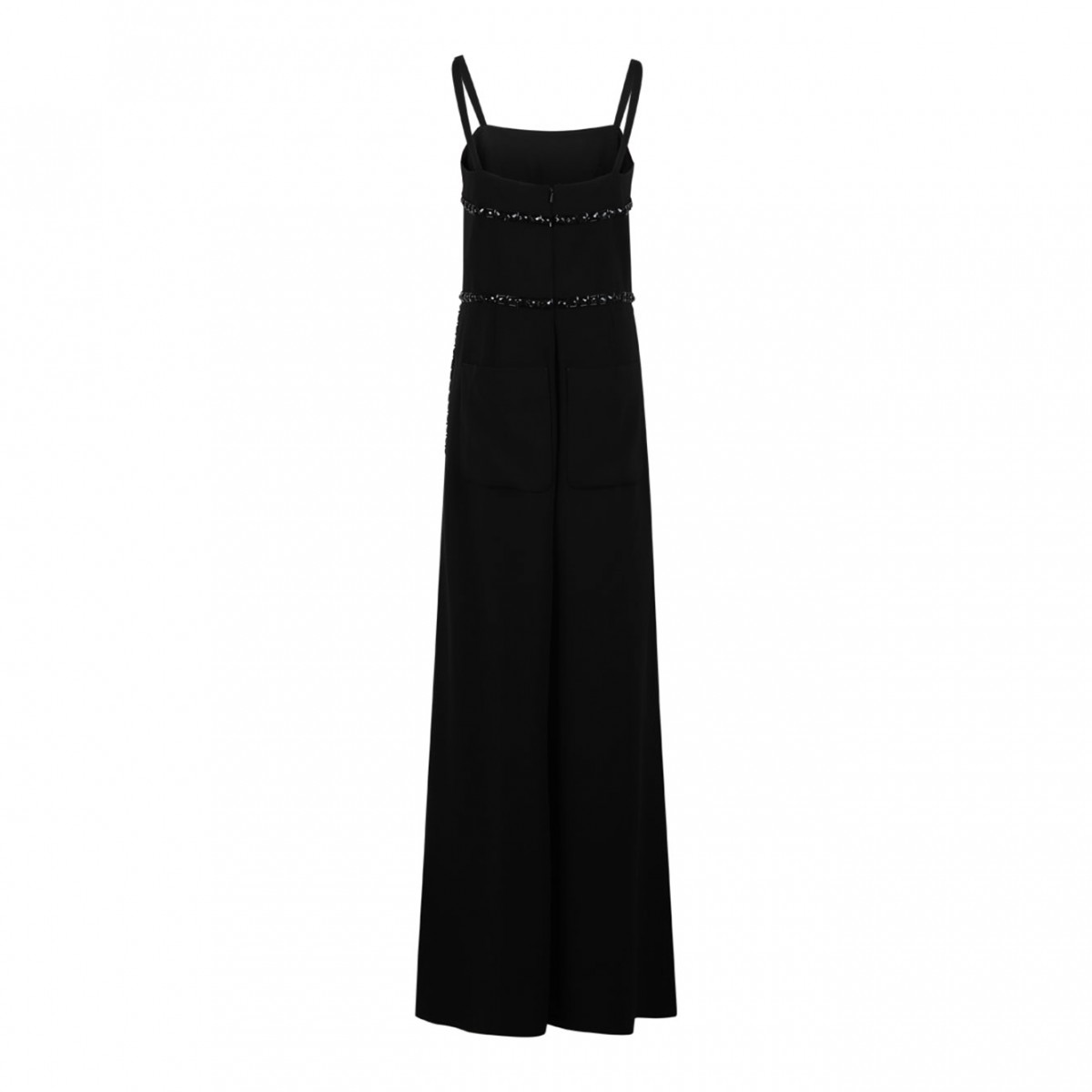 Black Sleeveless Jumpsuit
