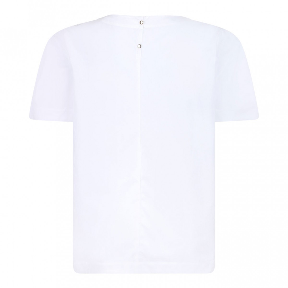 White Poplin Blouse